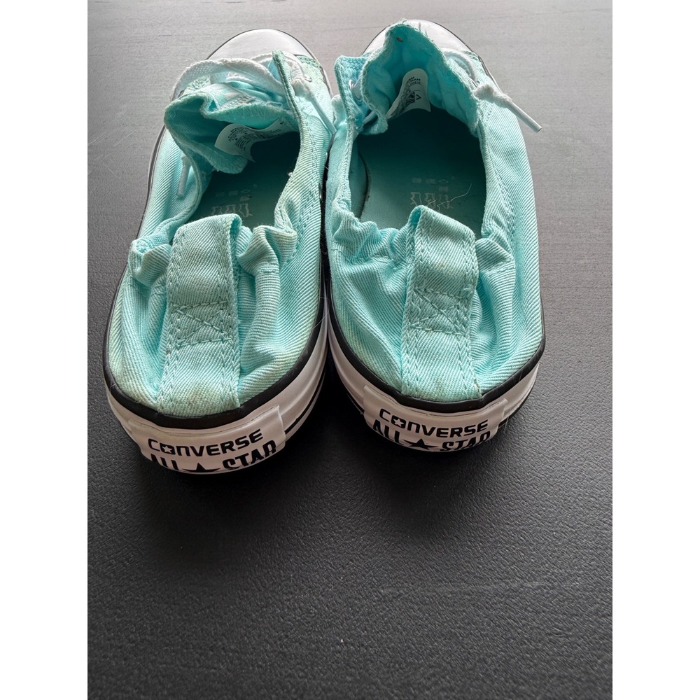 Converse Chuck Taylor All Star Shoreline Slip Aqua Blue Womens 8 553076F - Picture 4 of 9